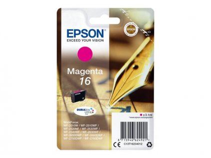 Epson T1623 Magenta, purpurová - originál (C13T16234012)