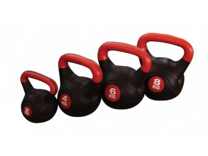 ACRA Činka kettlebell s cementovou náplní - 4 kg (05-CWKBC4)