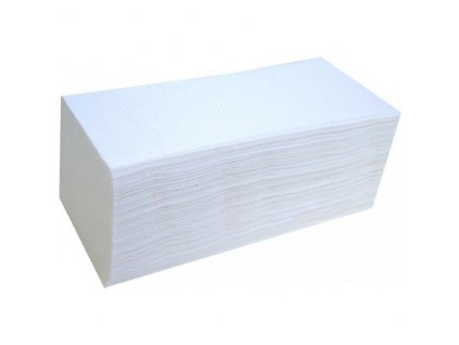 Papírové ručníky ZZ 1 vrstvé celulóza 23x25 5000ks (8901)