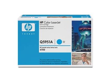 HP Q5951A Toner Cyan (10000 stran) pro CLJ 4700 - originální (Q5951A)