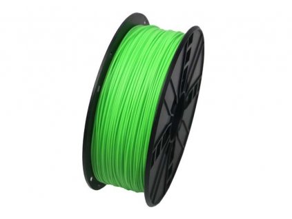 Gembird filament ABS 1.75mm 1kg, fluorescentní zelená (3DP-ABS1.75-01-FG)