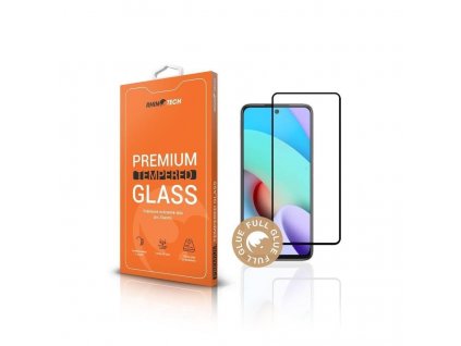 RhinoTech Tvrzené ochranné 2.5D sklo pro Xiaomi Poco X4 5G (Full Glue) (RTX115)