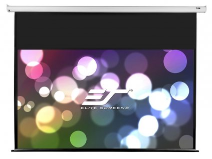 ELITE SCREENS plátno elektrické motorové 100" (254 cm)/ 16:9/ 124,5 x 221,5 cm/ Gain 1,1/ 24" drop/ case bílý (VMAX100XWH2-E24)