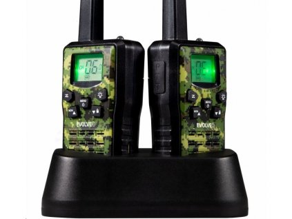 EVOLVEO FreeTalk 2W, PMR vysílačka s výkonem 0,5 a 2W (SGW FT-2W)