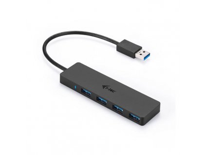 i-tec USB 3.0 SLIM HUB 4 Port passive - Black (U3HUB404)