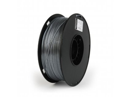 Gembird filament PLA-PLUS 1.75mm 1kg, stříbrná (3DP-PLA+1.75-02-S)