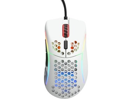 Glorious Model D- herní myš, bílá, matná (GLO-MS-DM-MW)