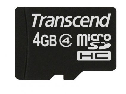 Transcend microSDHC 4GB Class4 (TS4GUSDC4)