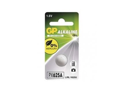 Alkalická knoflíková baterie GP 625A (LR9) (B1325)