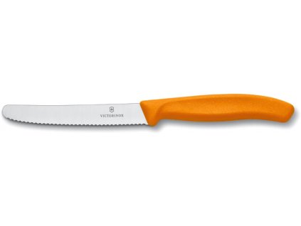 Victorinox Nůž na zeleninu vlnka, oranžová (6.7836.L119)