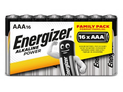 Energizer Alkaline Power - Mikrotužka Family Pack AAA/16 ks (EC003)