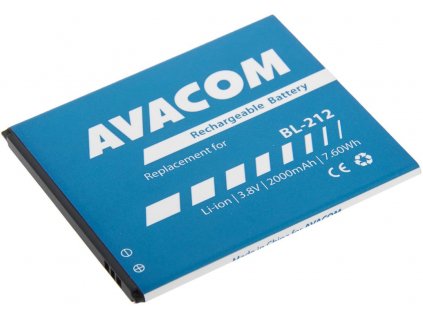 Avacom baterie do mobilu Lenovo S580 Li-Ion 3,8V 2000mAh (náhrada BL212) (GSLE-BL212-2000)