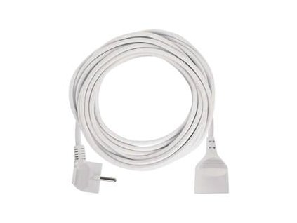 Prodlužovací kabel 10 m / 1 zásuvka / bílý / PVC / 1,5 mm2 (1901011004)