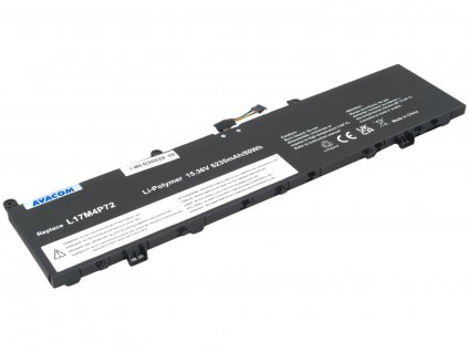 AVACOM baterie pro Lenovo ThinkPad P1 Gen.1, Gen2. Li-Pol 15,36V 5235mAh 80Wh (NOLE-P1-61P)