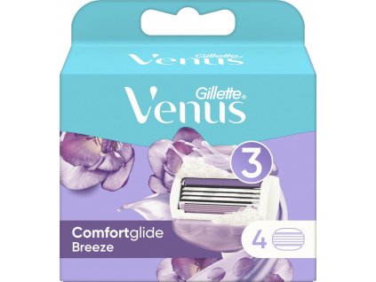 Gillette Venus ComfortGlide Breeze Náhradní břity, 4 ks (7702018886364)