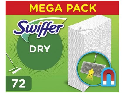 Swiffer Sweeper Suché utěrky na podlahu, 72 ks (8006540802403)