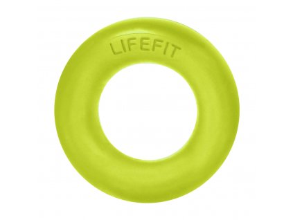 Posilovač prstů LIFEFIT RUBBER RING zelený (F-SIL-G01-02)