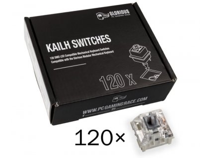 Glorious Kailh Speed Silver Switches, 120 ks (KAI-SILVER)