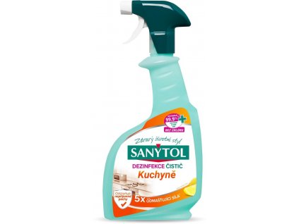 Sanytol dezinfekce odmašťující čistič kuchyně 500ml (3045206392006)