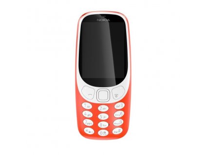 Nokia 3310 Dual SIM červený (A00028109)