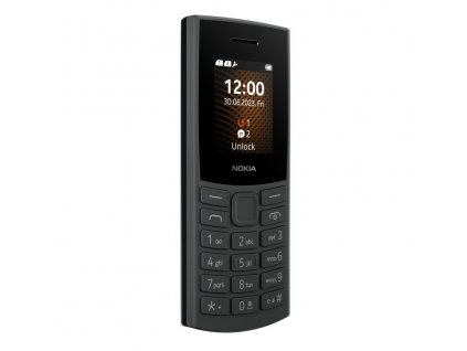 Nokia 105 4G, Dual Sim, 2023, černý (1GF018UPA1L08)