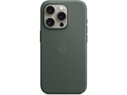Apple iPhone 15 Pro FineWoven Case s MagSafe - Evergreen (MT4U3ZM/A)