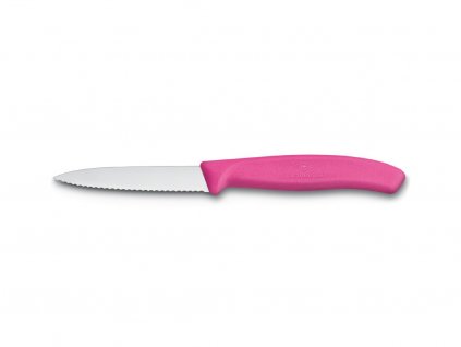Victorinox Nůž kuchyňský růžový vlnka, 8 cm (6.7636.L115)