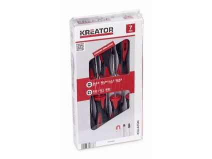 Kreator KRT400003 - Sada šroubováků 7ks SL/PZ (KRT400003)