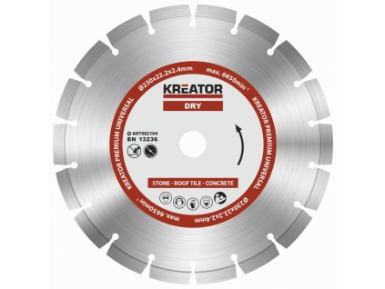 Kreator KRT082104 - Diamantový kotouč segmentový 230mm PREMIUM (KRT082104)