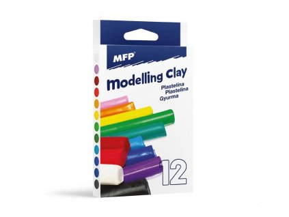 MFP Modelovací hmota 12 ks barev 200g (5300748)