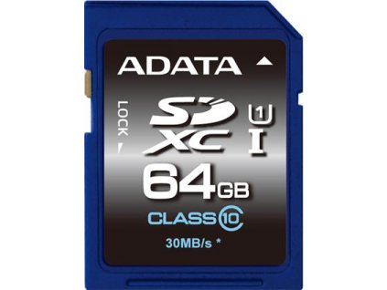 ADATA SDXC karta 64GB Premier Class10 (ASDX64GUICL10-R)