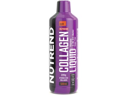 Nutrend COLLAGEN LIQUID 500 ml, pomeranč (VT-099-500-PO)