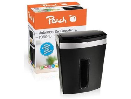 Peach Auto Micro Cut skartovač PS600-10 (PS600-10)