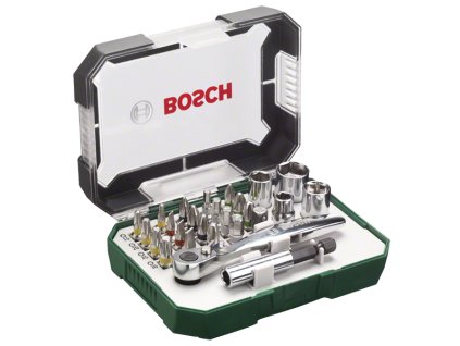 Bosch 26dílná sada šroubovacích bitů a ráčen (2.607.017.322) (2.607.017.322)