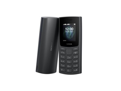 Nokia 105 2G, Dual Sim, 2023, černý (1GF019CPA2L10)