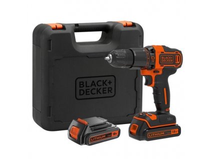 Black&Decker BDCHD18KB Akumulátorová příklepová dvourychlostní vrtačka (BDCHD18KB-QW)