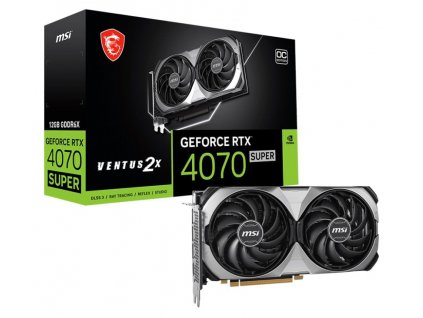 MSI GeForce RTX 4070 SUPER 12G VENTUS 2X OC (RTX 4070 SUPER 12G VENTUS 2X OC)