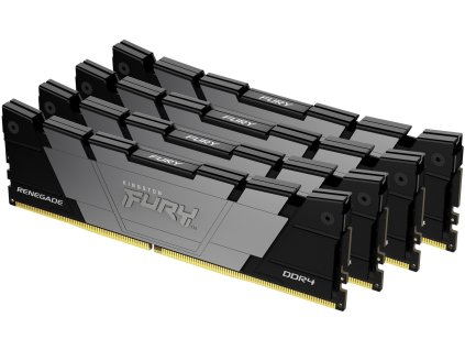 Kingston Fury Renegade DIMM DDR4 64GB 3600MHz 1Gx8 černá (Kit 4x16GB) (KF436C16RB12K4/64)