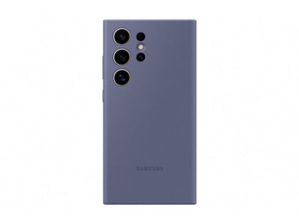 Samsung silikonový zadní kryt pro Samsung Galaxy S24 Ultra fialový (EF-PS928TVEGWW)