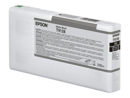 Epson T9138 - matná čerň - originál - inkoustová cartridge (C13T913800)