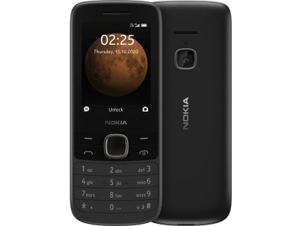 Nokia 225 4G Dual SIM černý (16QENB01A08)
