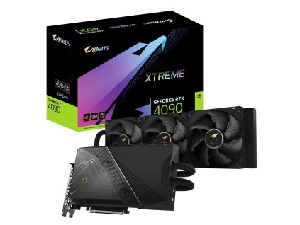 GIGABYTE AORUS GeForce RTX 4090 XTREME WATERFORCE 24G (GV-N4090AORUSX W-24GD)