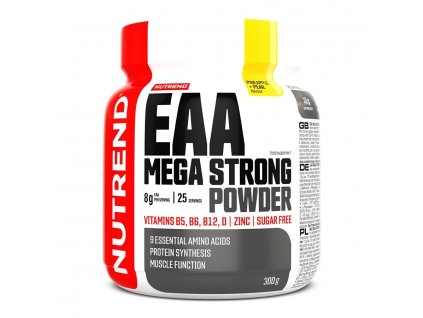 Nutrend EAA MEGA STRONG POWDER, 300 g, ananas+hruška (VS-094-300-ANHR)