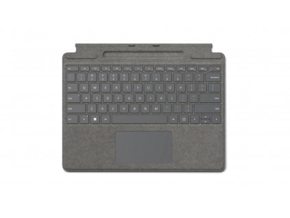Microsoft Surface Pro Signature Keyboard (Platinum), CZ&SK (8XA-00087)