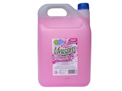 Antimikrobiální mýdlo UNISANS Růže 5l, pH 5.5 (20038)