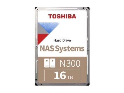 TOSHIBA N300 NAS HDD 16TB (HDWG31GUZSVA)