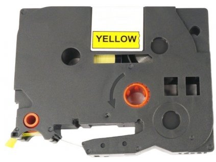 Allprint pro Brother TZE-631, TZ-631, 12mm x 8m, černý tisk / žlutý podklad (500L00051)