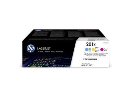 HP 201X Cyan,Magenta,Yellow (CF253XM) - originální (CF253XM)