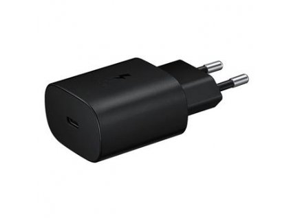 Samsung rychlonabíječka EP-TA800, USB-C, bez kabelu, 25W černá (EP-TA800)