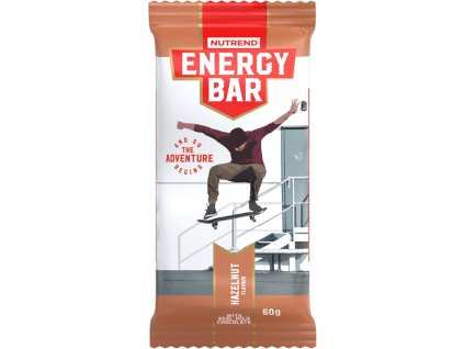 Nutrend ENERGY bar 60 g, lískový ořech (VM-063-60-LO)